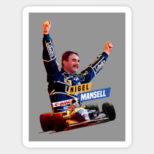 Nigel Mansell Magnet